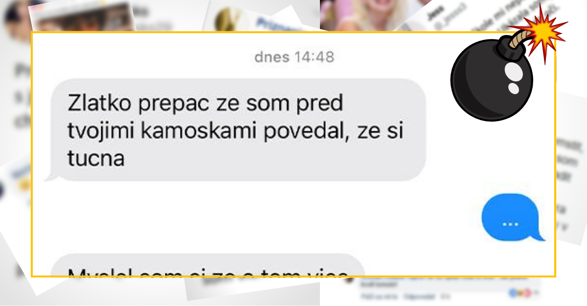 Bomby zo sociálnych sietí #733 – povedal kamoškám, že je jeho partnerka tučná, to nemal robiť