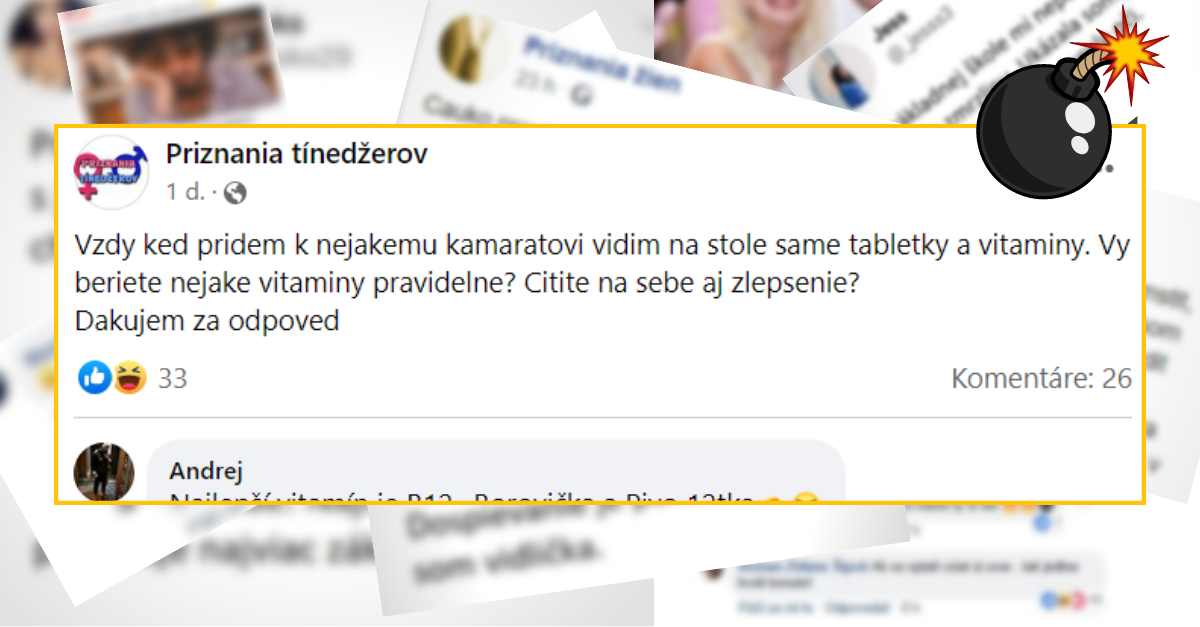 Bomby zo sociálnych sietí #726 – poznáme najlepší vitamín pre ľudské telo