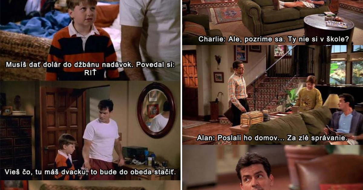 Druhá nádielka hlášok z Dva a pol Chlapa vo vás vyvolá nostalgiu za legendárnym sitkomom