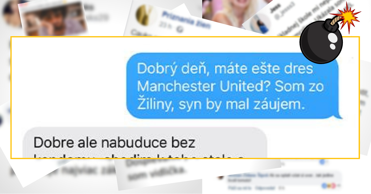 Bomby zo sociálnych sietí #761 – chcel kúpiť dres, no dozvedel sa veci, ktoré ani nechcel vedieť o predajcovi