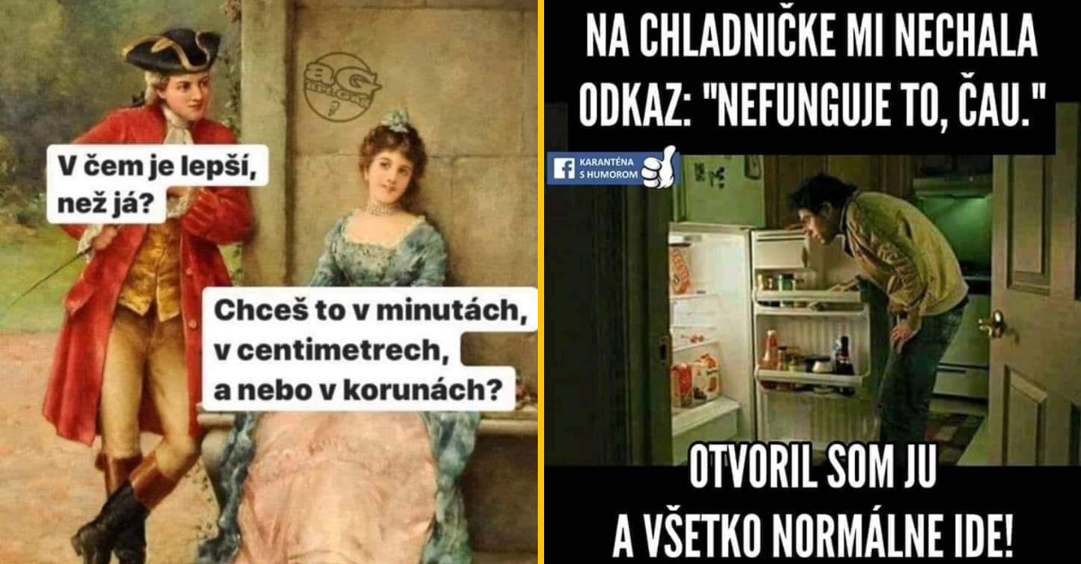20+ Obrázkov: Všetko vtipné z internetu! #323 – vtipná konverzácia medzi dvoma chlapmi v aute