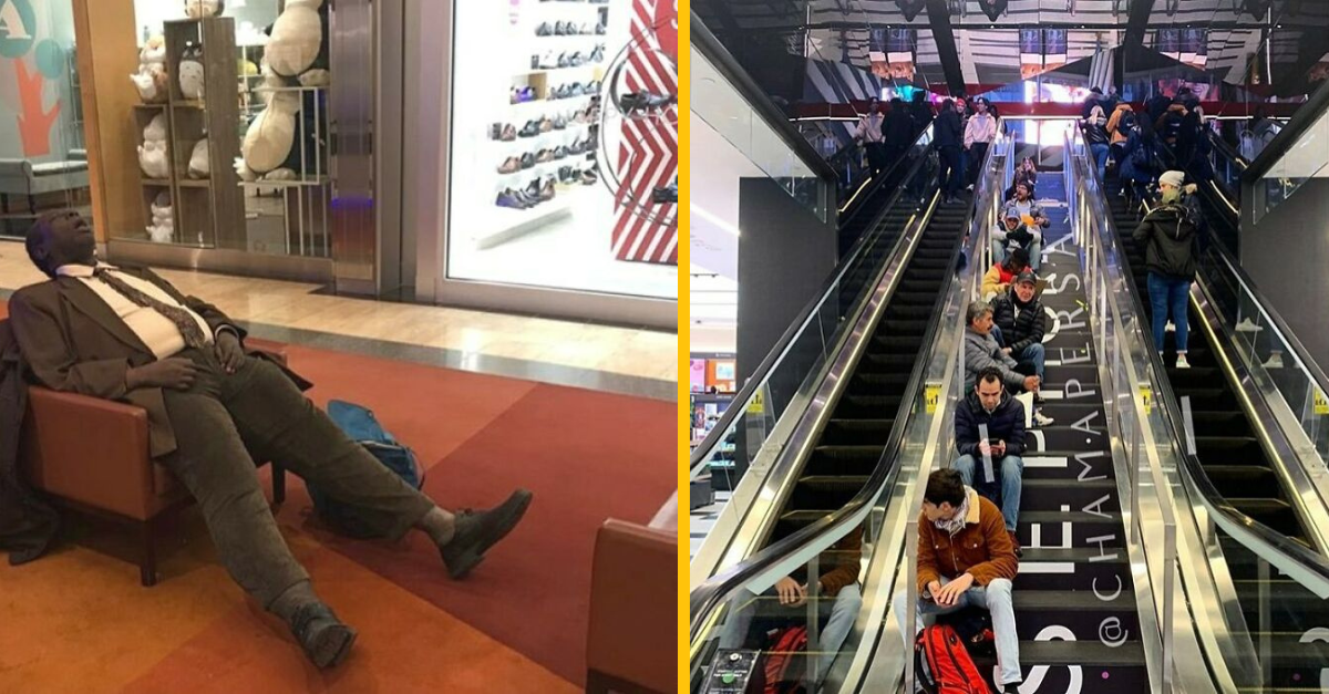 15 fotiek mužov, ktorí majú plné zuby nakupovania