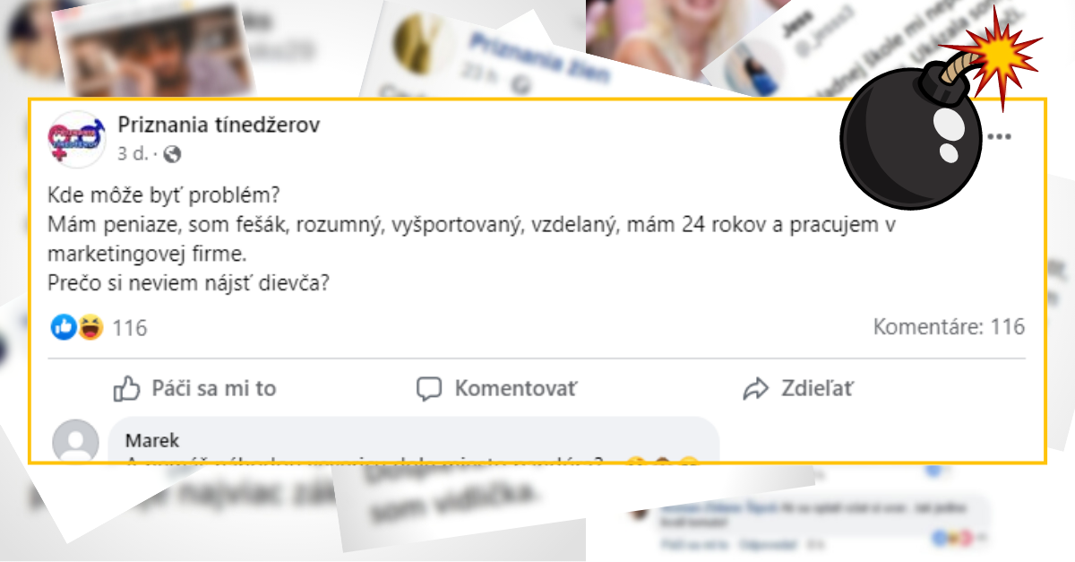 Bomby zo sociálnych sietí #782 – hovorí o sebe ako o dokonalom a zabezpečenom chlapovi, no nevie si nájsť lásku