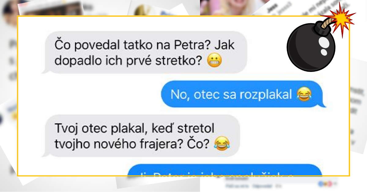 Bomby zo sociálnych sietí #781 – otec sa rozplakal, keď mu dcéra predstavila svojho partnera