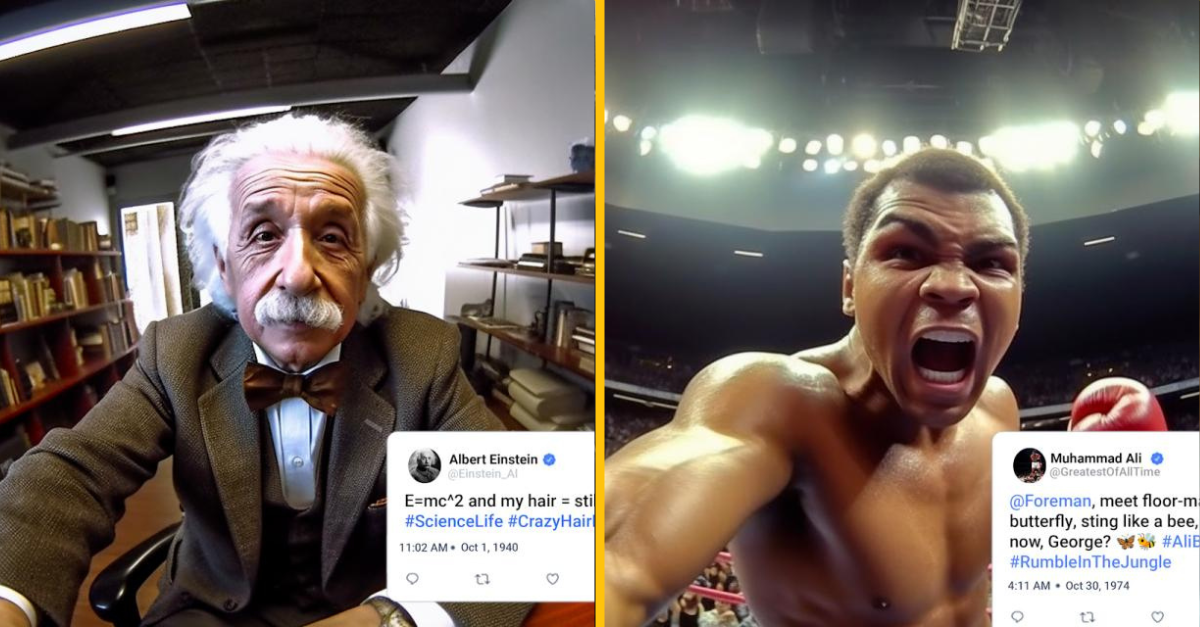 Lincoln alebo Einstein: Umelá inteligencia ukázala ako by vyzerali selfies historických postáv