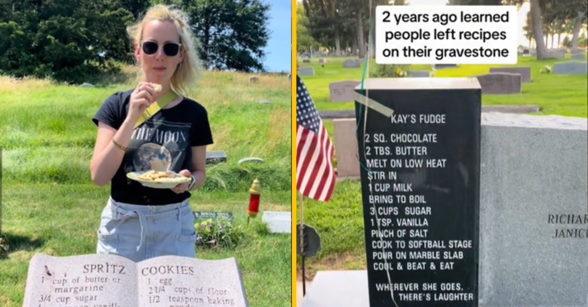 Žena skúša recepty, ktoré našla na náhrobných kameňoch. Neuveríte, čo všetko na nich našla