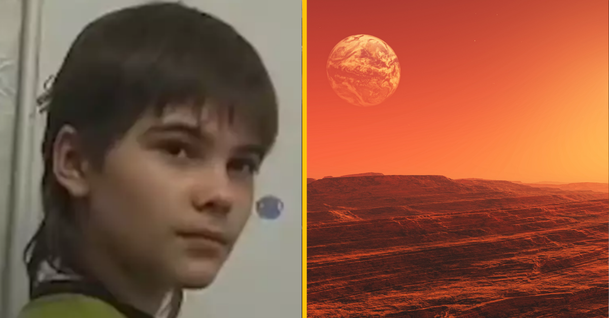 Chlapec z Ruska tvrdí, že pochádza z Marsu. Vyznačuje sa nevídanou inteligenciou