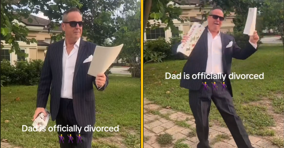 Muž sa stal virálnym vďaka svojmu oslavnému tancu. Takto oslavoval rozvod