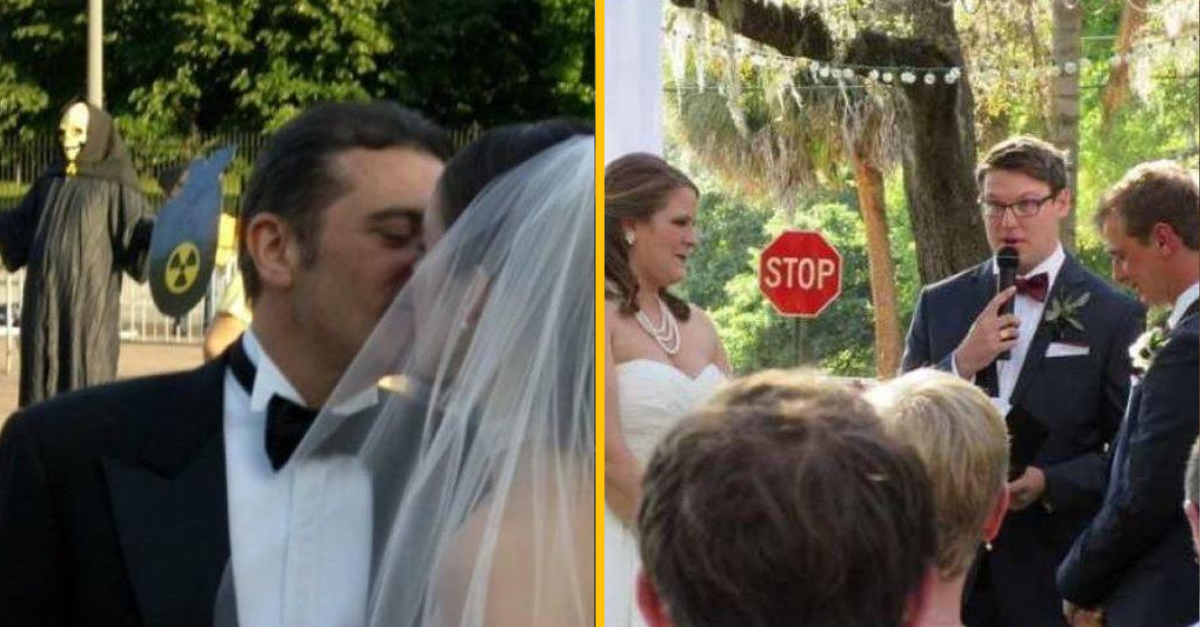 13 svadobných fotografií, ktoré preveria váš zmysel pre humor