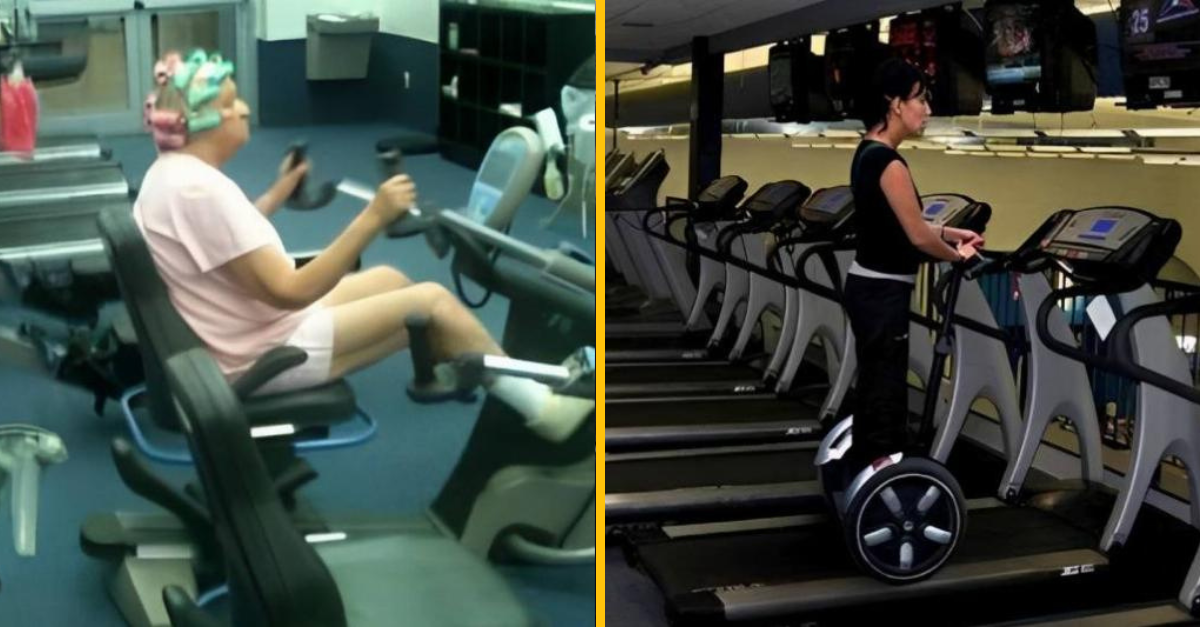 11 vtipných fotografií, ktoré boli zachytené v posilňovni