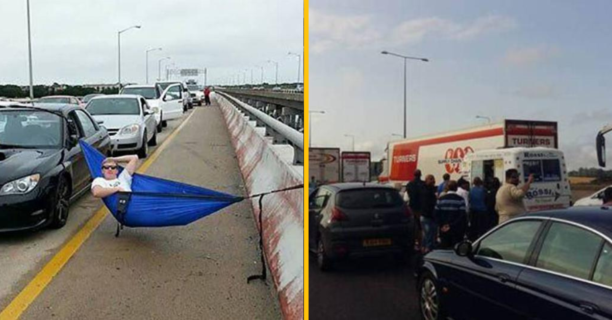 10 najlepších fotografií, ktoré boli zachytené počas dopravnej zápchy