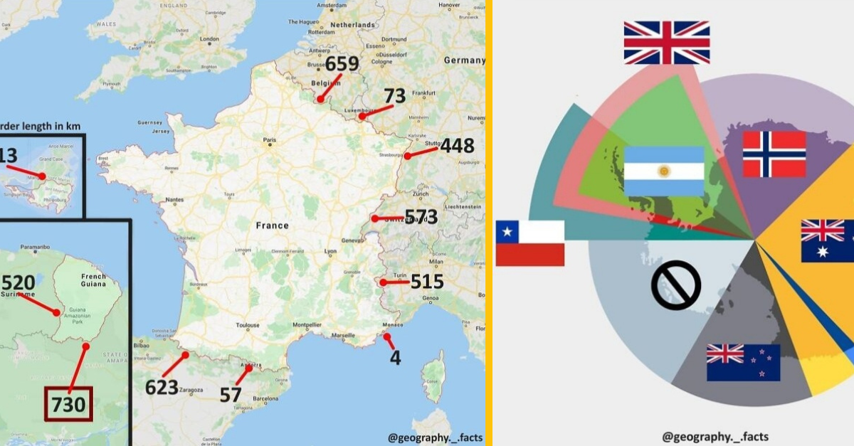 14 geografických faktov, o ktorých ste ešte nepočuli