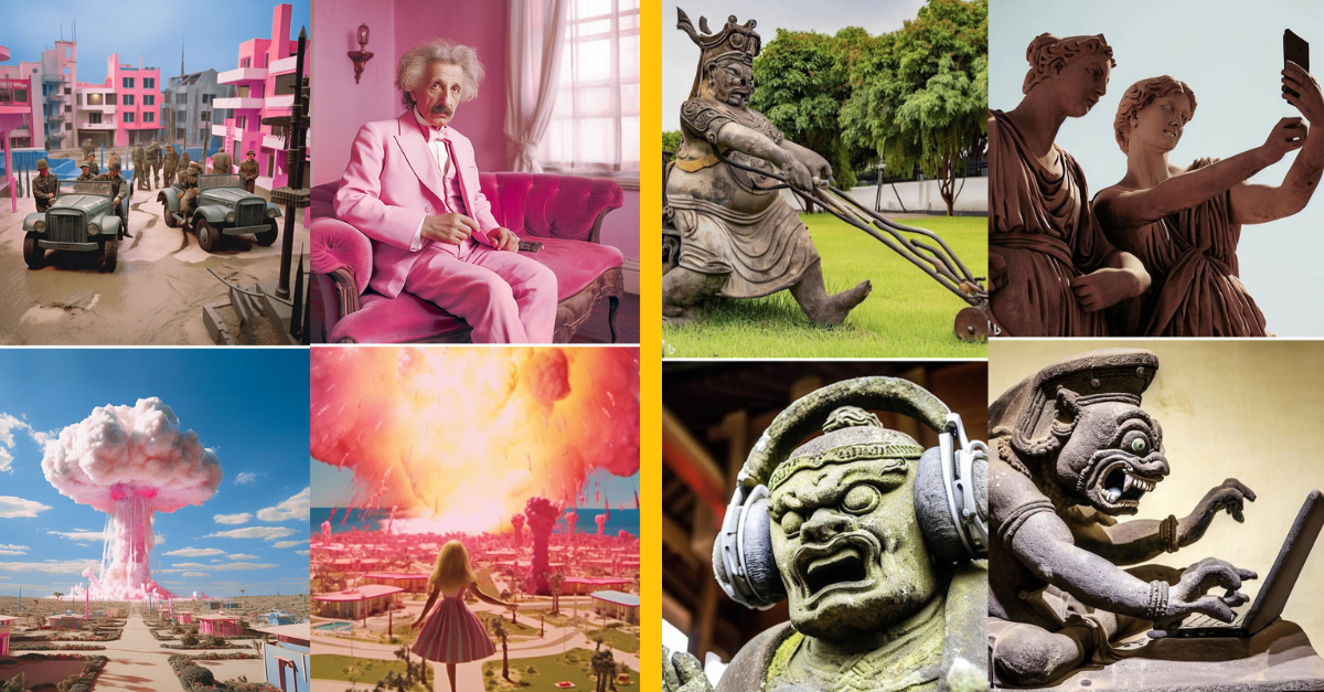 13 bizarných, no hlavne vtipných obrázkov vytvorených umelou inteligenciou