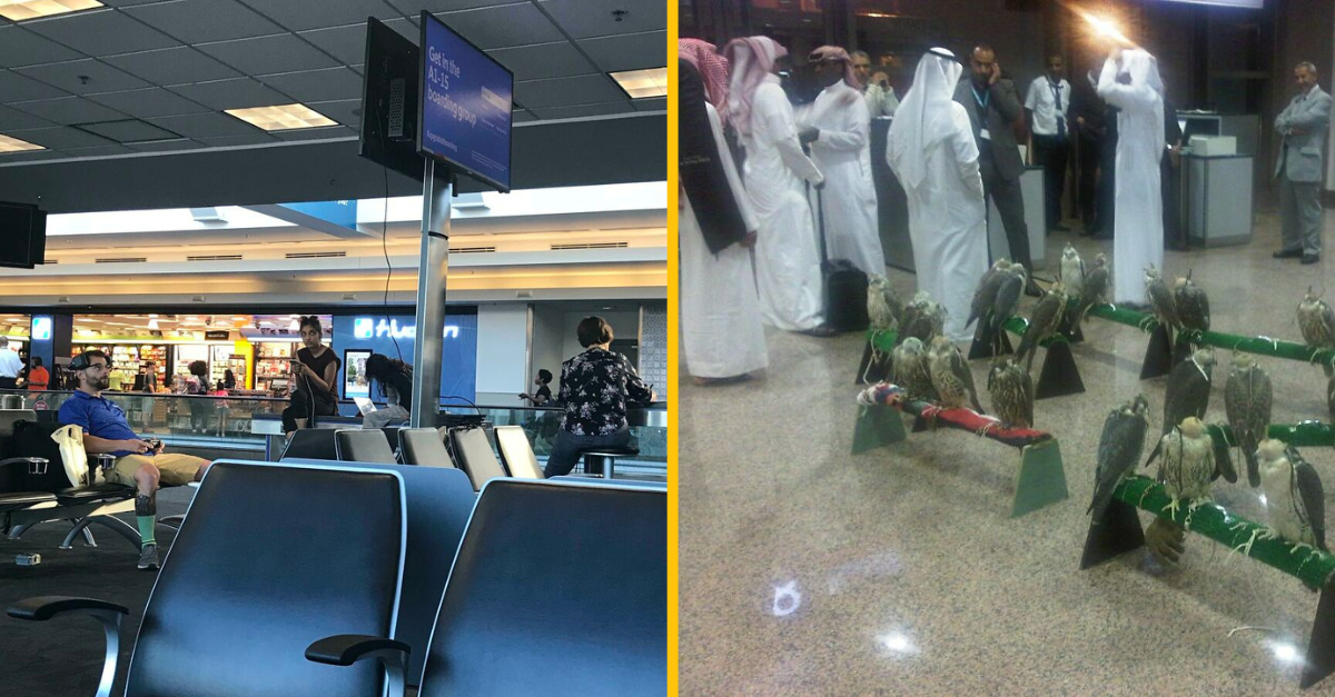 15 bizarných a zábavných fotiek z letiska (2. časť)