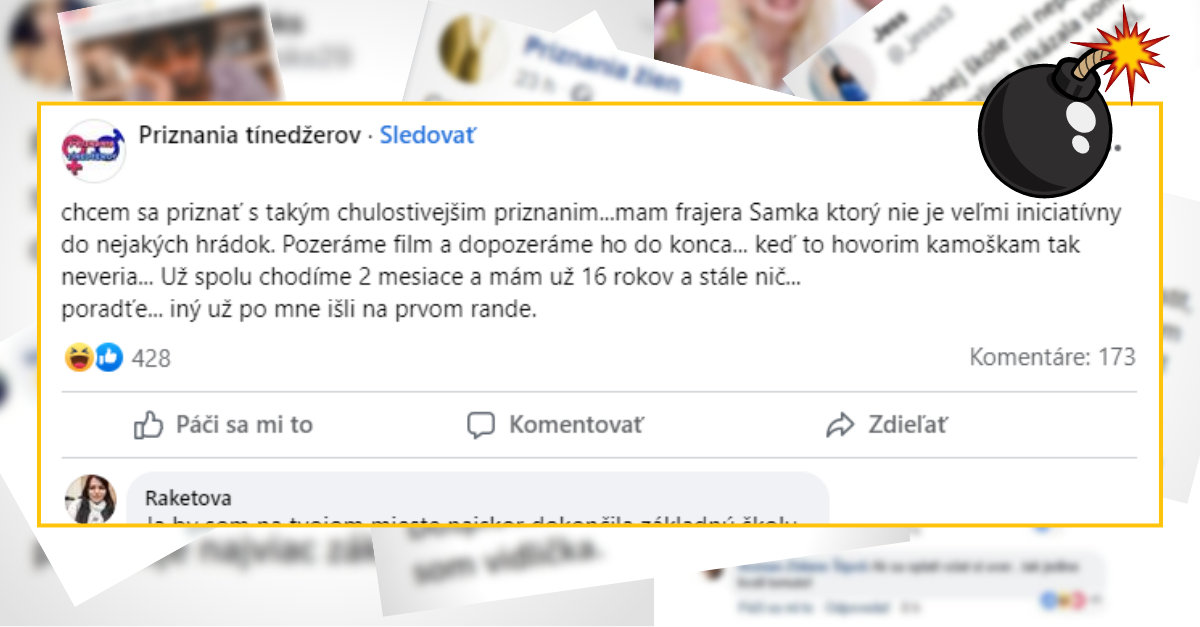 Bomby zo sociálnych sietí #808 – frajer s ňou nechce spať, vtipný komentár k tomuto priznaniu ťa rozseká