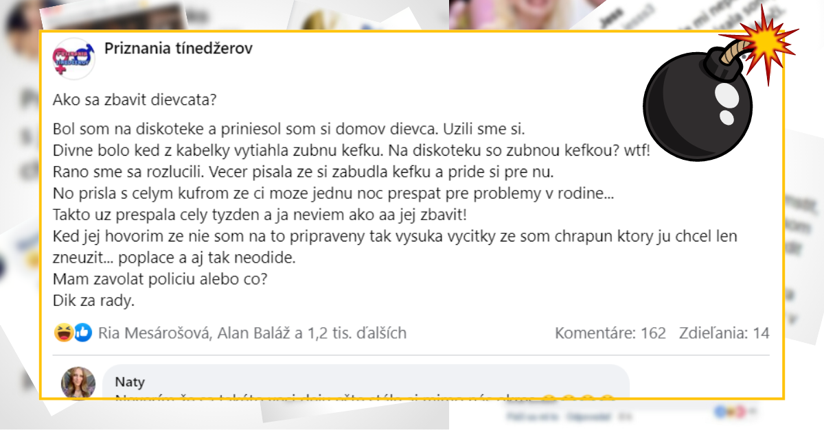 Bomby zo sociálnych sietí #809 – doniesol si babu z diskotéky na jednu noc, no nevie sa jej zbaviť už týždeň