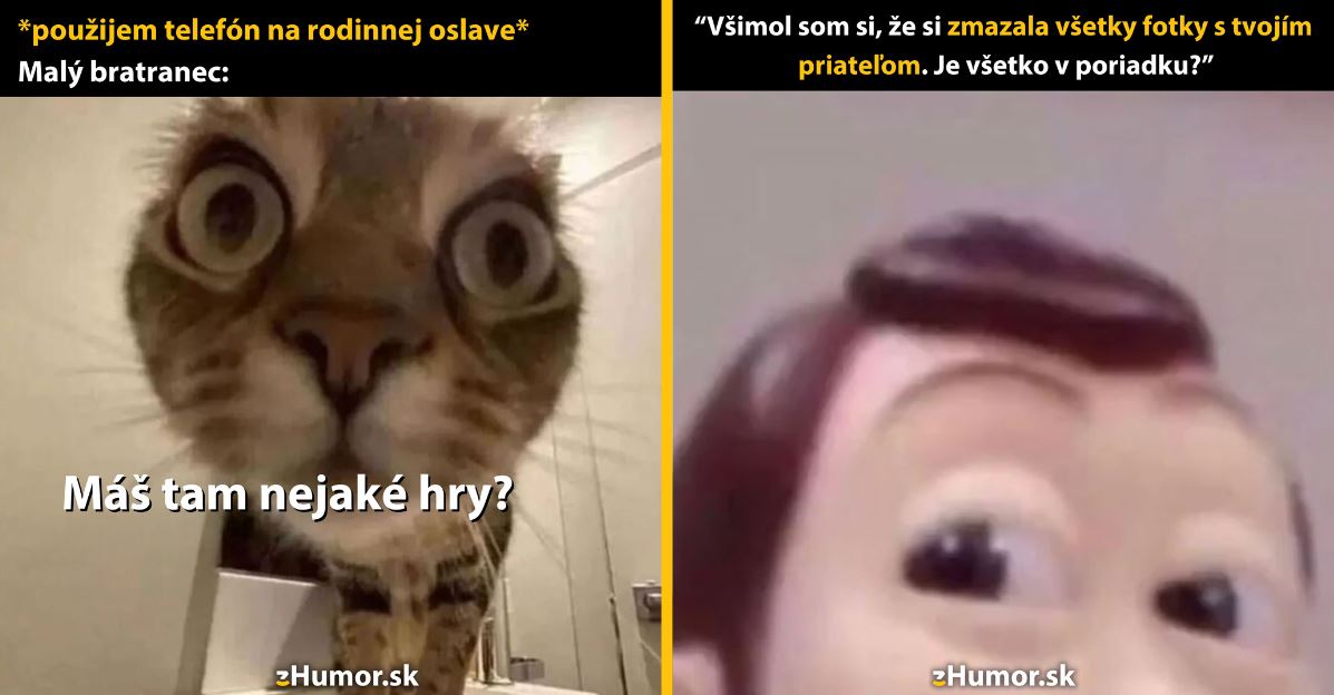 Zopár memečiek, ktoré vznikli, aby ti spríjemnili deň #1340: Máš tam nejaké hry?