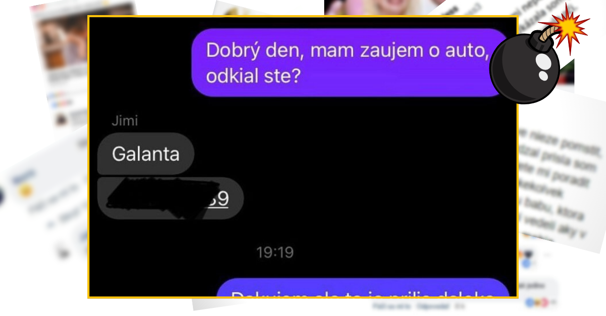 Bomby zo sociálnych sietí #829 – chcel kúpiť auto, no dostal odpoveď, ktorá ho poriadne zarazila
