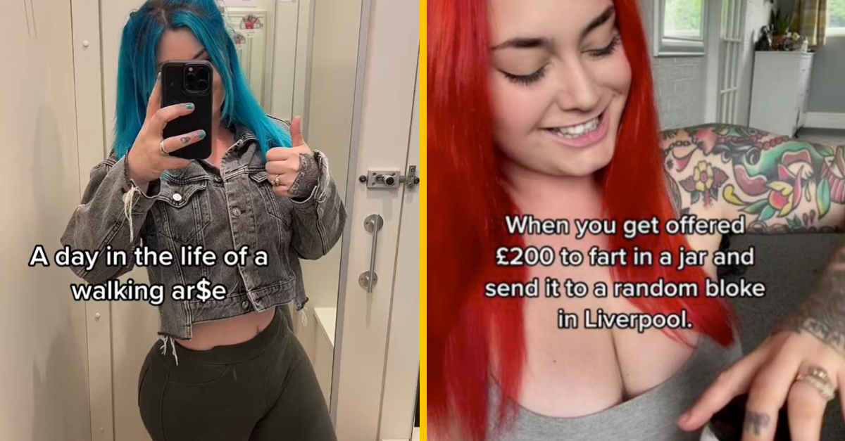 Pracuje ako dievča pred kamerou a chcú od nej rôzne bizarnosti. Za prd v pohári jej zaplatili 200 libier