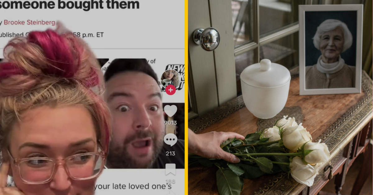 Žena posadnutá smrťou si na Facebooku kúpila popol cudzieho zosnulého