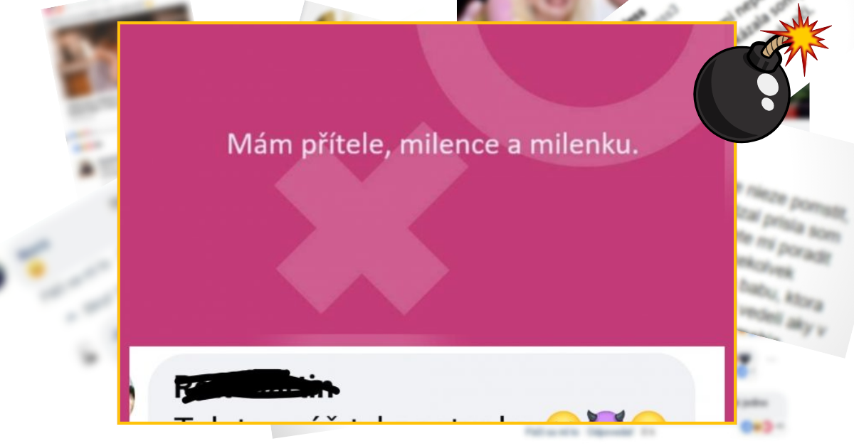 Bomby zo sociálnych sietí #843 – má priateľa, milenca a milenku, vtipný komentár na túto situáciu ťa pobaví