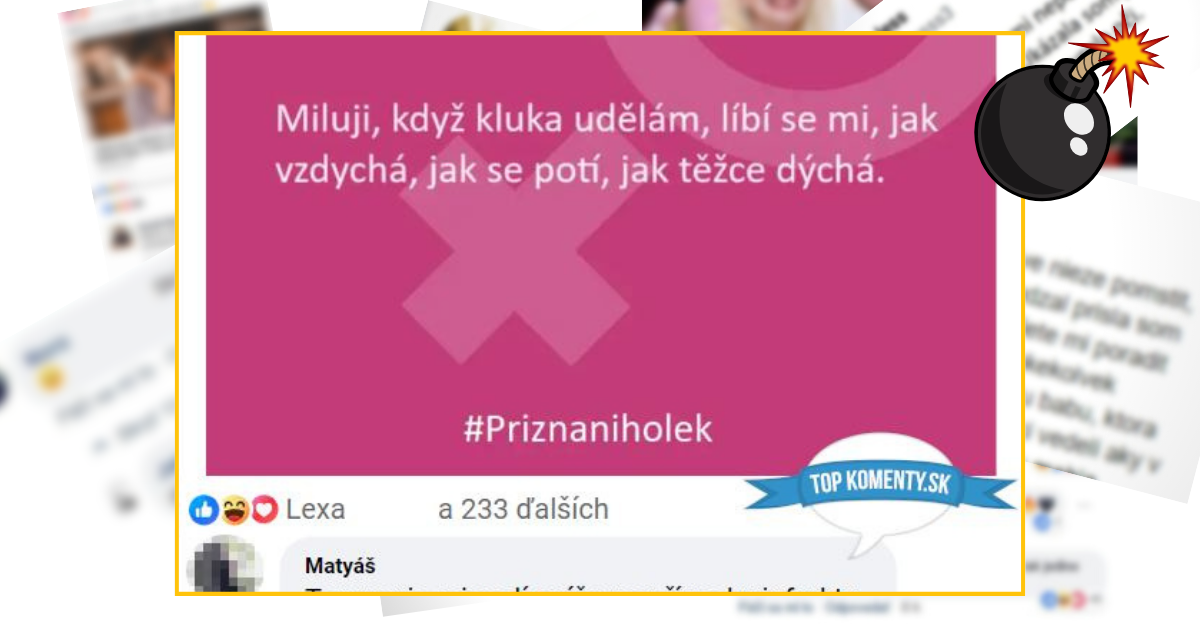 Bomby zo sociálnych sietí #845 – teší ju, keď môže „potešiť „chalana, no také komentáre rozhodne nečakala