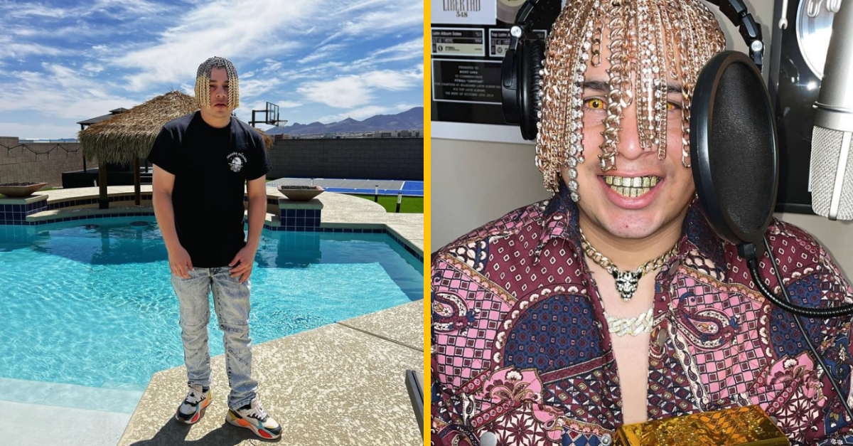 Sur Rapper Rapper Dan Sur si nechal do hlavy implantovať zlaté retiazky.