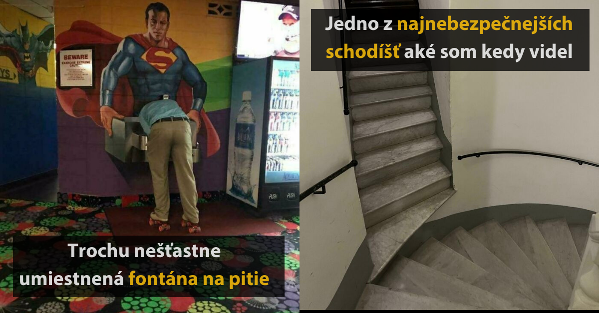 Niekoľko dizajnérskych nepodarkov, ktoré si zaslúžia byť na nástenke hanby #3