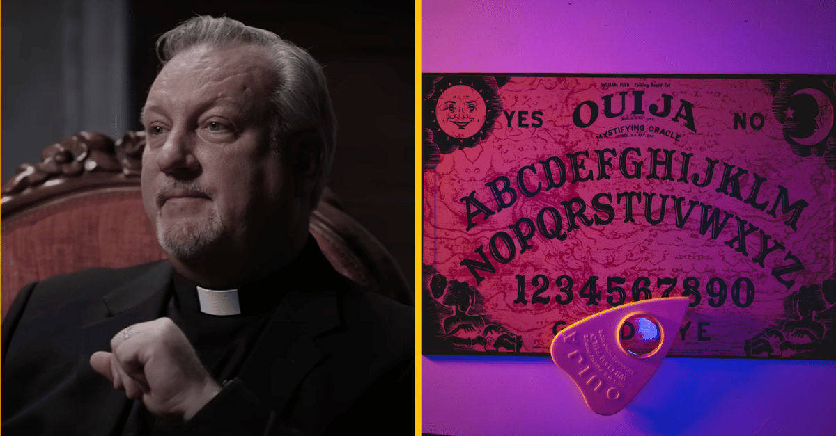 Varovanie exorcistu – vyhýbajte sa používaniu tabuľky Ouija, pretože môžete očakávať nechcenú návštevu