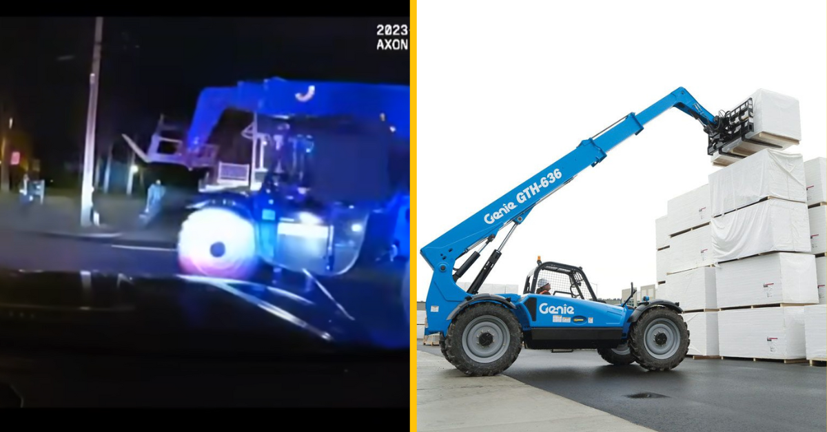 12-ročný chlapec ukradol vysokozdvižný vozík a hodinu na ňom utekal polícii