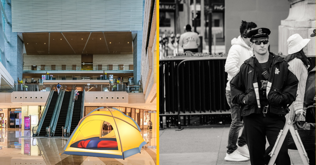 Muž 6 mesiacov potajomky žil v obchodnom dome, a dokonca mal zariadenú aj celú pracovňu