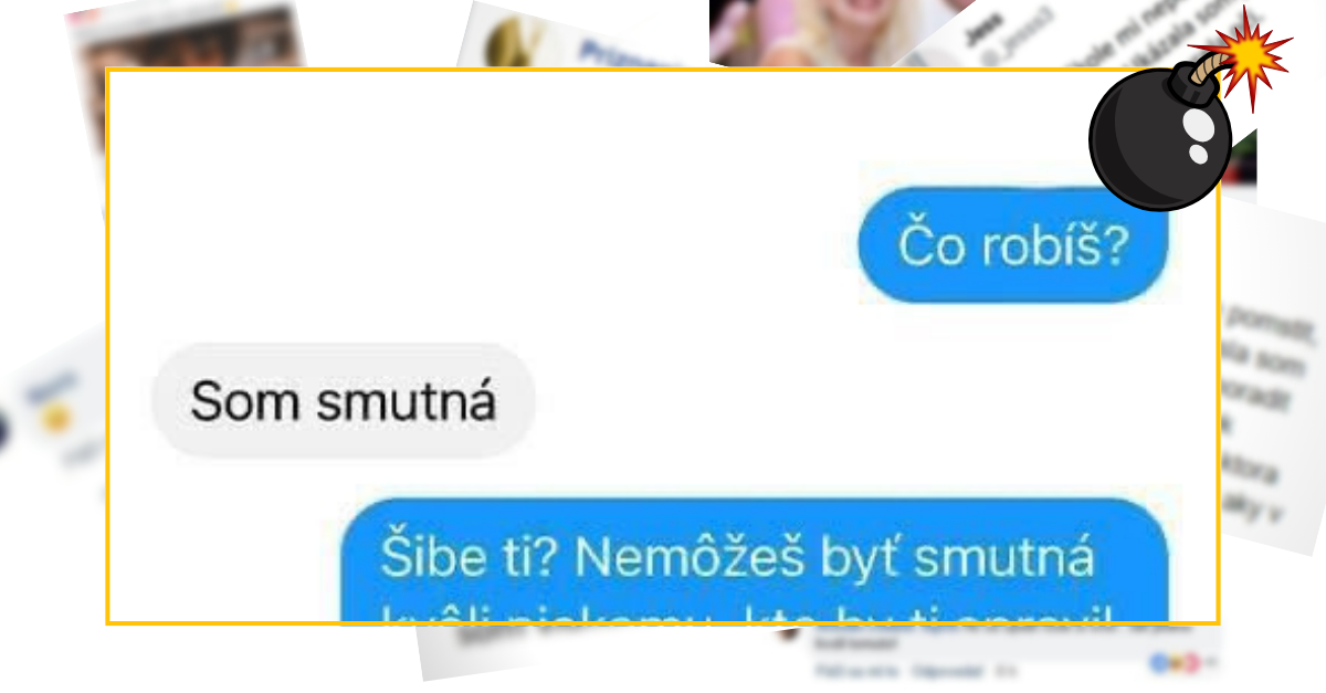 Bomby zo sociálnych sietí #857 – vtipný dôvod, prečo by nemala byť baba smutná