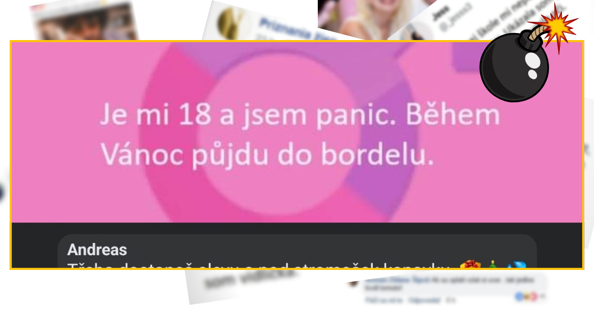 Bomby zo sociálnych sietí #870 – cez Vianoce sa chystá do bordelu, no v komentároch ho vtipne zotreli
