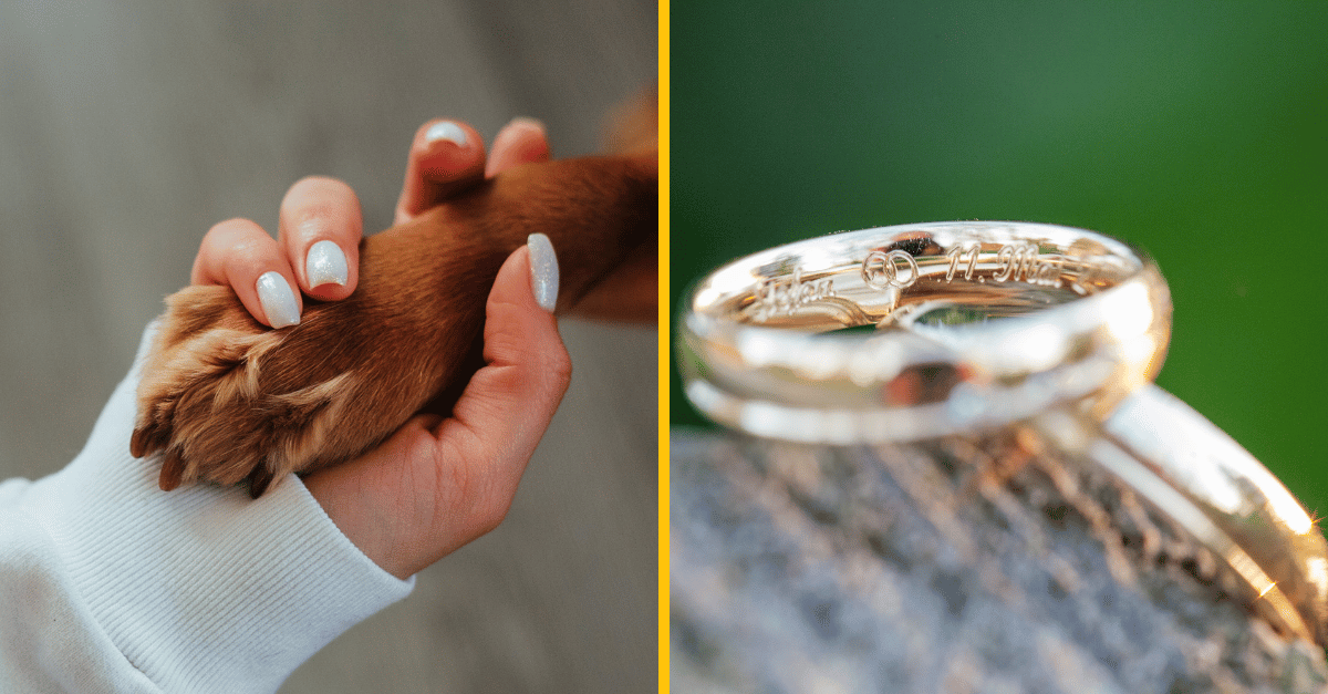 Bola frustrovaná z mužov, tak sa vydala za vlastného psa