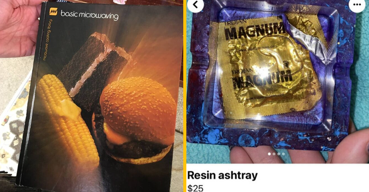 10 zvláštnych predmetov, ktoré ľudia objavili v sekáčoch alebo kúpili z druhej ruky (2. časť)