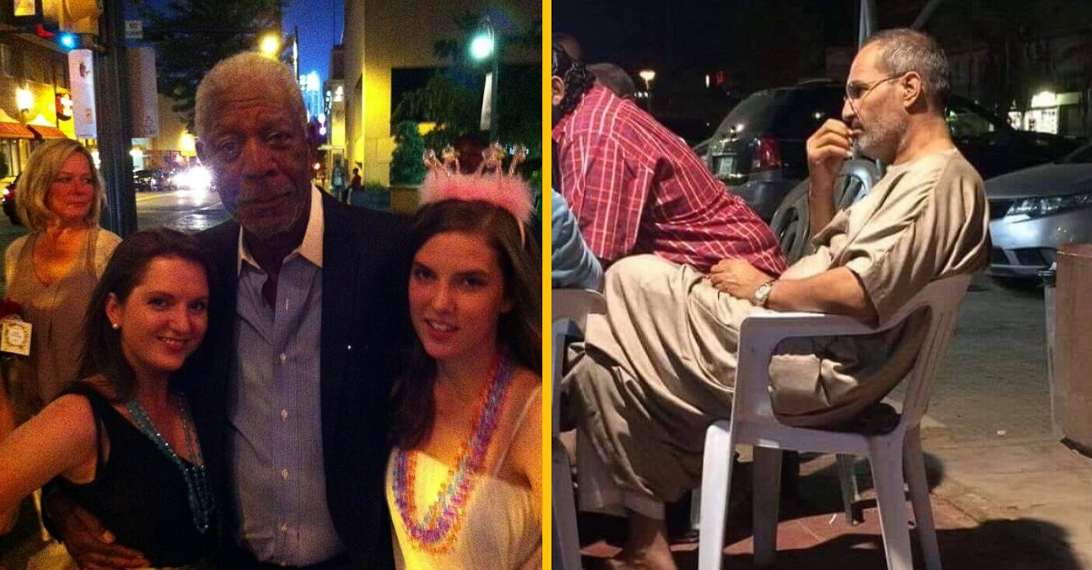 10 fotografií ľudí, ktorí si mysleli, že sa odfotili s celebritou, no pravda je iná (1. časť)