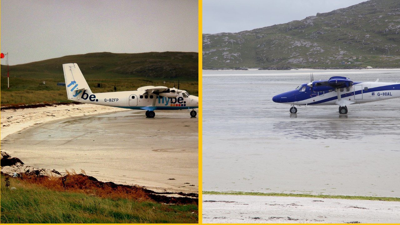 Letisko v Spojenom kráľovstve má „miznúcu pristávaciu dráhu“, ktorá dokáže zvládnuť iba jeden let