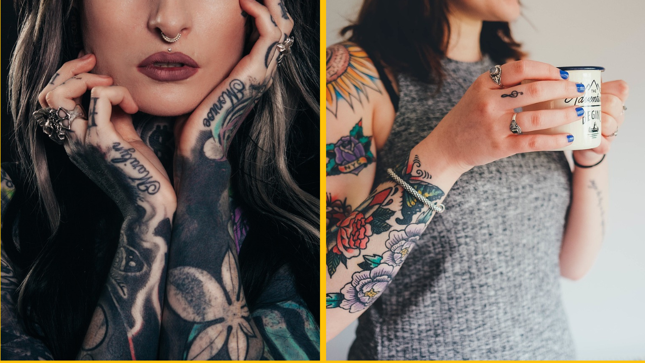 Žena ľutuje, že minula 10.000 libier na tetovania. Nazývajú ju „zlým dievčaťom“.