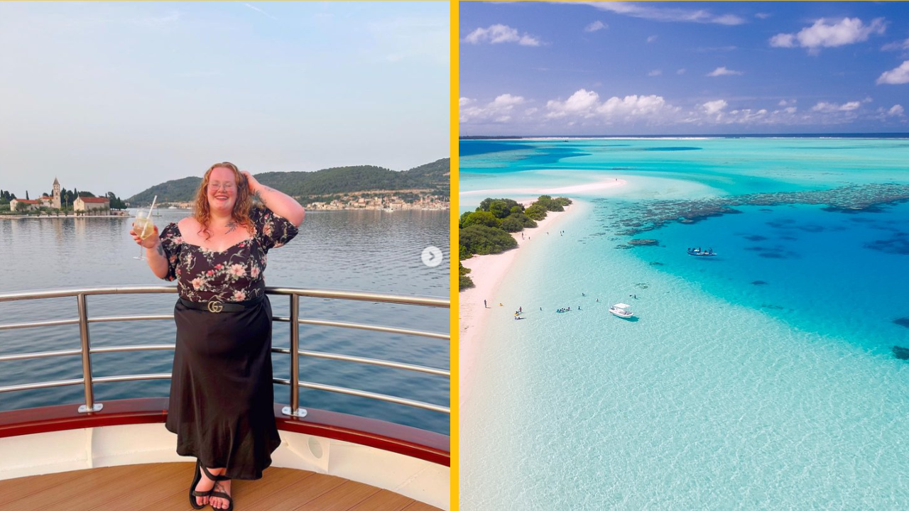 Žena „nadmernej veľkosti“ sa podelila o svoje cestovateľské tipy, ako mať zadarmo 1 sedadlo v lietadle naviac + VIDEO