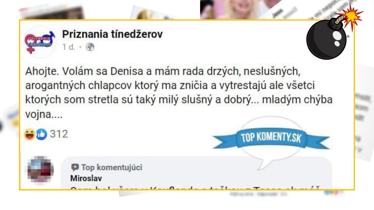 Bomby zo sociálnych sietí #878 – Denisa má rada drzých chlapov, ktorí ju poriadne vytrestajú