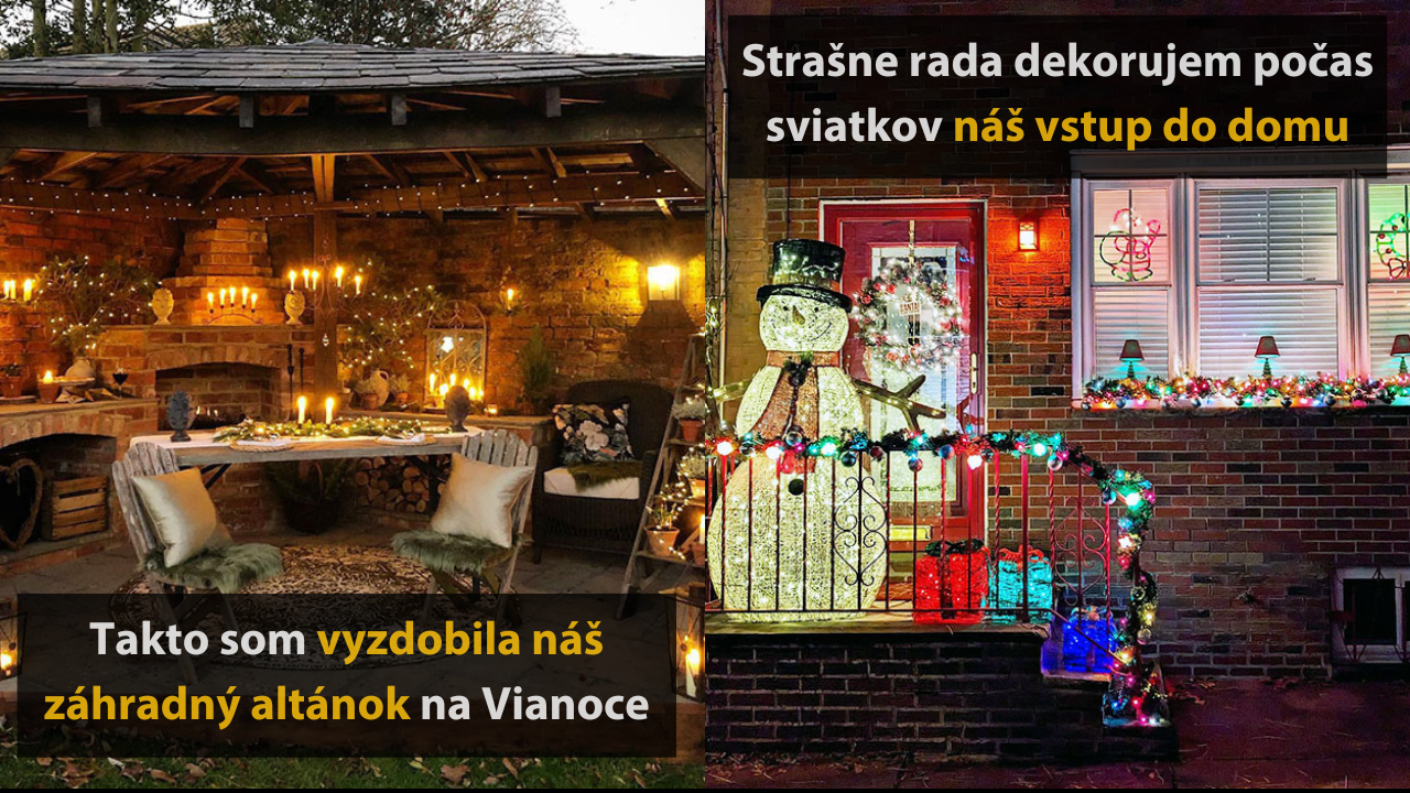 15 fotografií krásnych vianočných dekorov #1