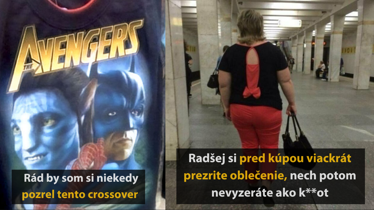 15 zle nadizajnovaných tričiek, ktoré vám musíme ukázať #1