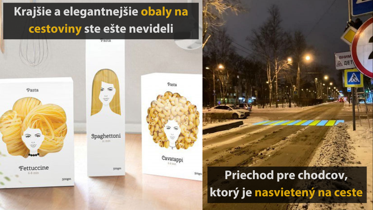 15 príkladov výborných dizajnov, z ktorých máte pocit, že ich navrhli skutoční profesionáli #1
