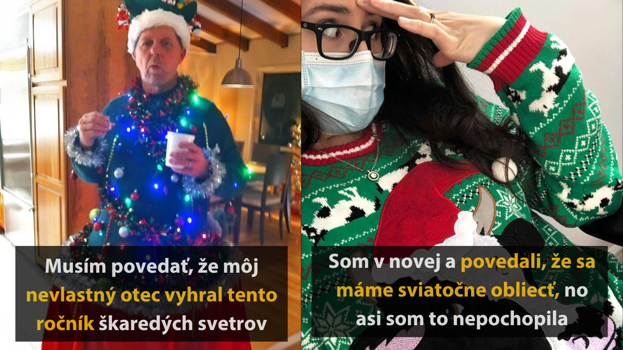 15 skvelých vianočných “škaredých svetrov“, ktorými by ste určite zabodovali na vianočnej párty #2