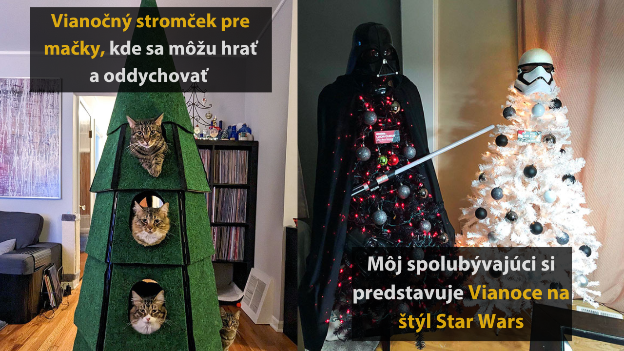 15 originálnych vianočných stromčekov, ktoré si zamilujete #1