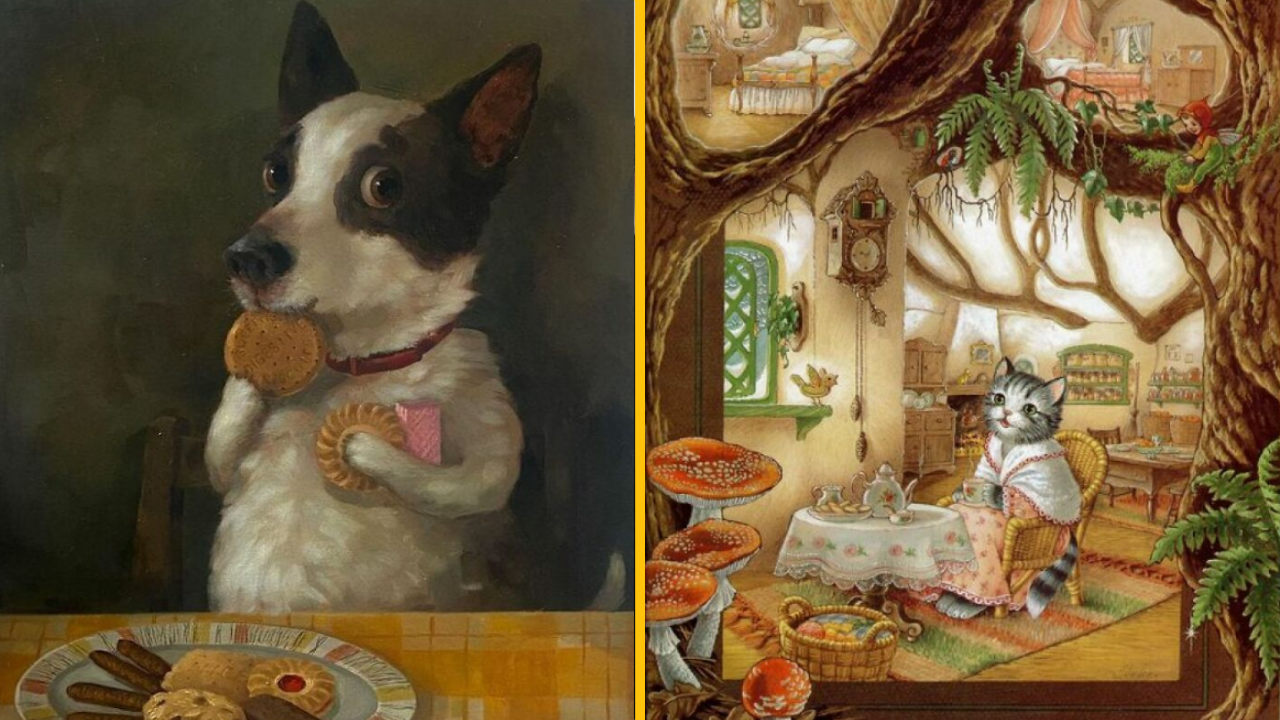 16 obrazov naprieč históriou, ktoré zobrazujú zvieratá