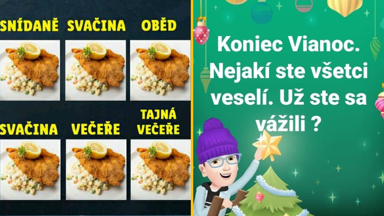 20+ Obrázkov: Všetko vtipné z internetu! #371 – Vianočný špeciál a v hlavnej úlohe zemiakový šalát