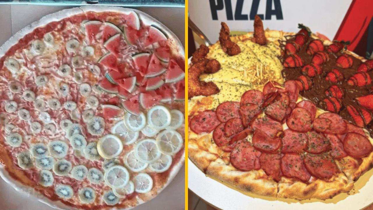 10 katastrofálnych pizzových kombinácií, ktoré si zaslúžia visieť na tabuli hanby