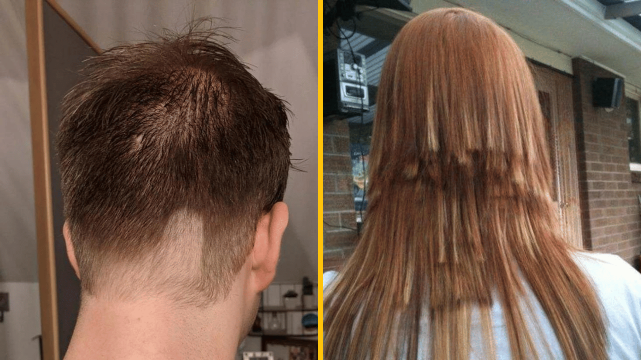 Vtipné fotografie ľudí, ktorí túžili po zmene a skončili so zničenými vlasmi