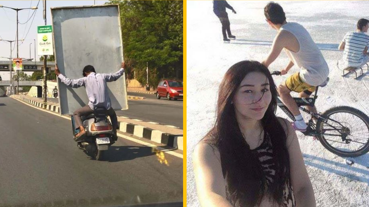 Fotografie počinov ľudí, ktorých nápady sú viac ako šialené